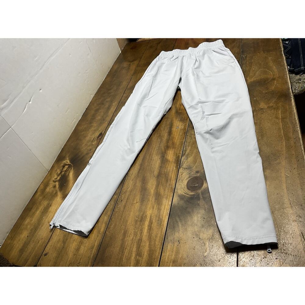 Under Armour Women’s Squad Woven Warm Up Pants Light Gray Size Small